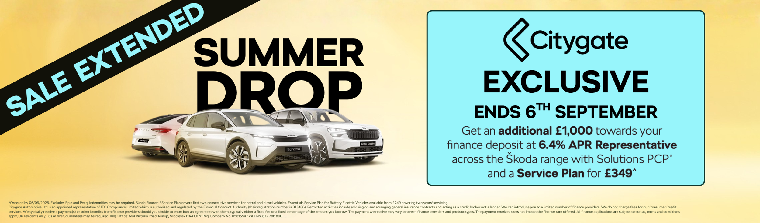 Skoda Summer Drop