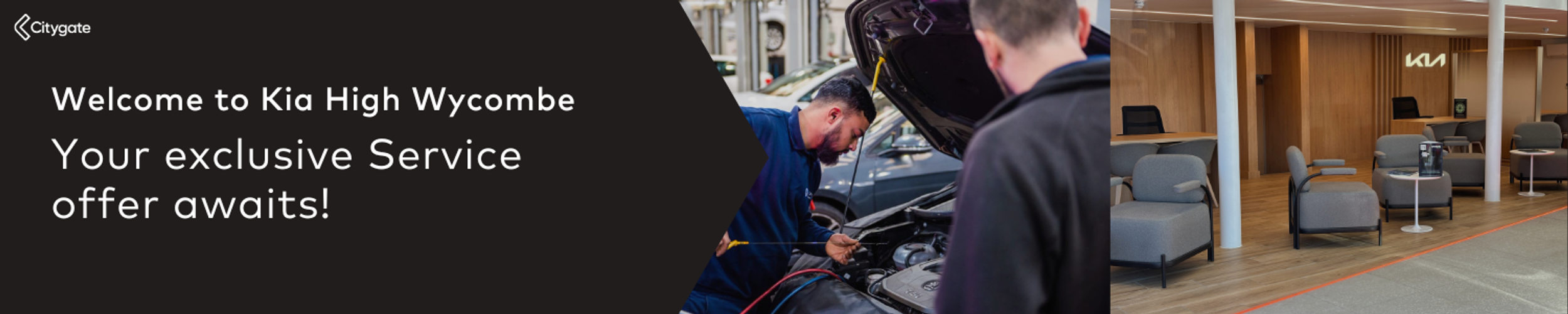 Book your service at Kia High Citygate