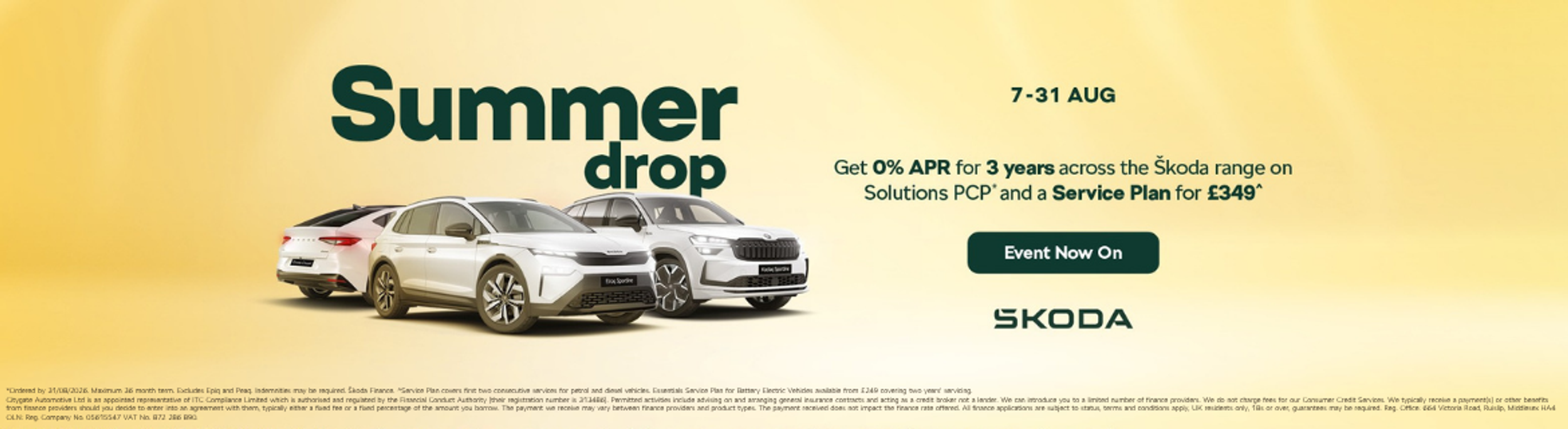 Skoda Summer Drop