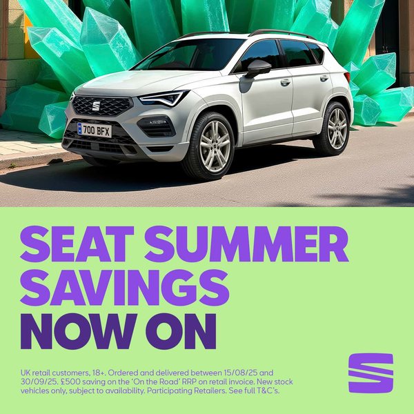 SEAT Summer Event Now On | Extra £500 off 