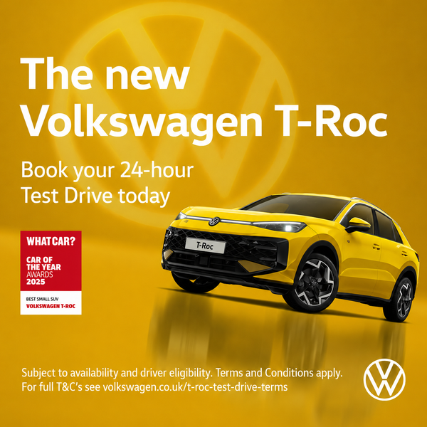 T Roc 24hr test drive