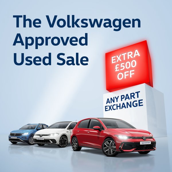 Volkswagen Approved Used Event | Now on!