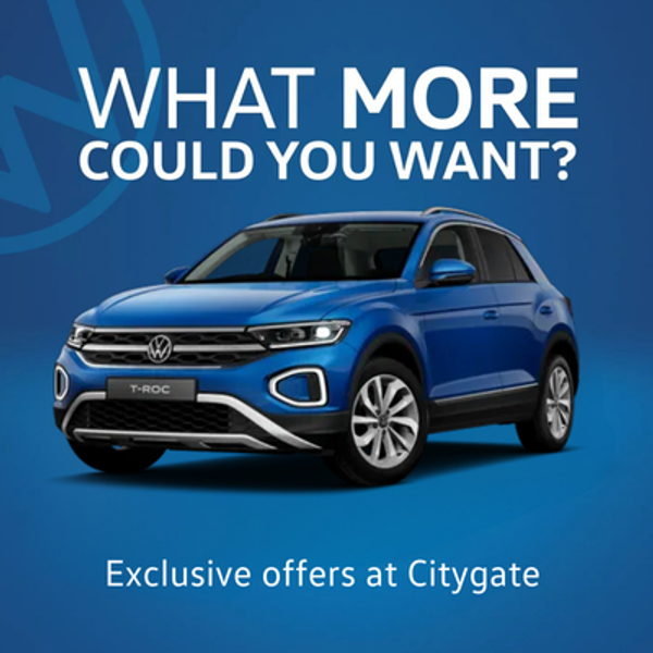 Exclusive offer at Citygate on the T Roc Match