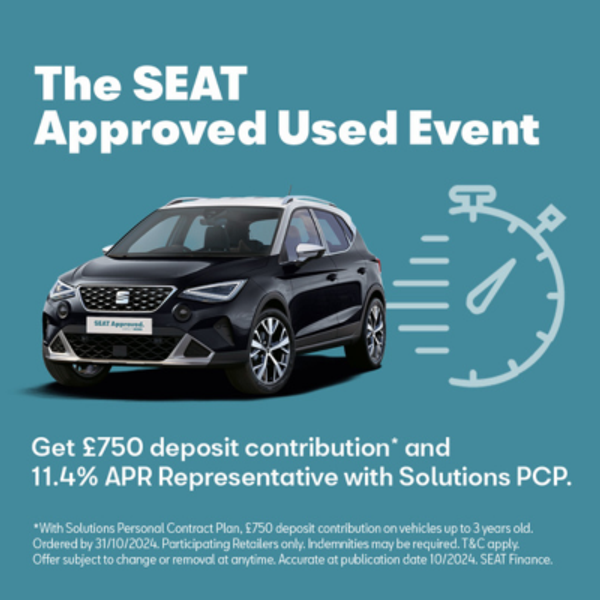 The SEAT Used Car Event | Now On