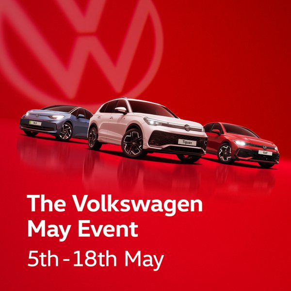 Save an EXTRA £1,000 towards your deposit during the VW May Sale Event! 
