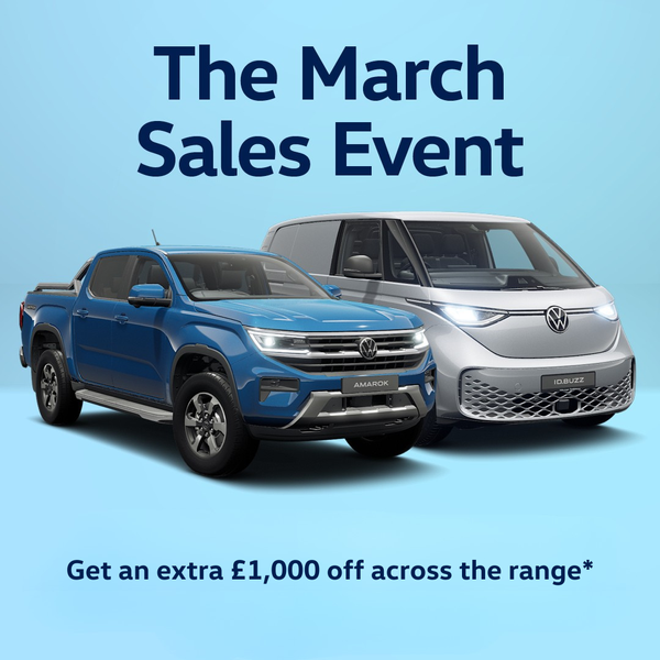 Get an extra £1,000 off across the CV range 