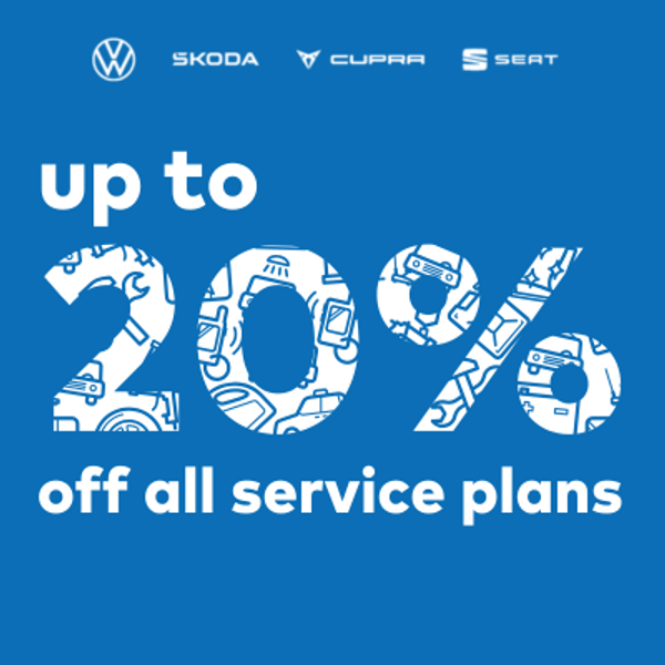 Up to 20% Off Service Plans until 4th April