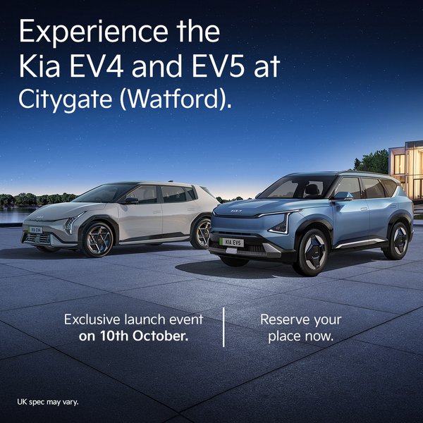 Book your place at the Kia Watford Roadshow