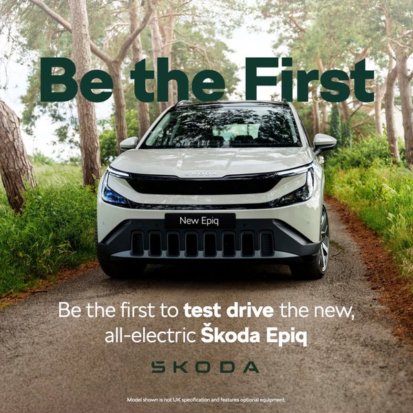 Be one of the first and book your place at our Skoda Epiq test drive events! 